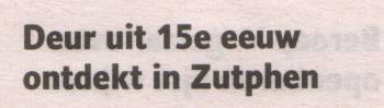 gotische deur