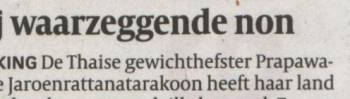 Volkskrant, vandaag
