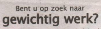 gewichtig werk 1