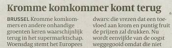 volkskrant zaterag 8 november