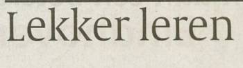 volkskrant, 31 januari
