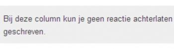 onder een column van jan blokker - website nrc, 20 mei