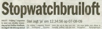 delftse post, 7 augustus