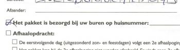 tnt pakketpost 6 augustus