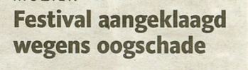 bn/destem, 5 augustus