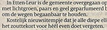 volkskrant, 9 januari