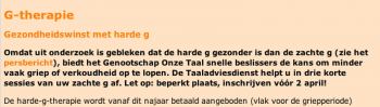 genootschap onze taal, 31 maart