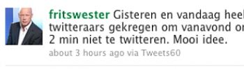 twitter, 4 mei